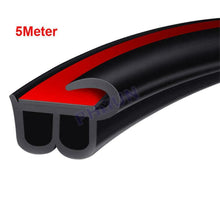 196" Rubber Seal Strip Car Door Trunk Edge Protector Trim Moulding Weatherstrip