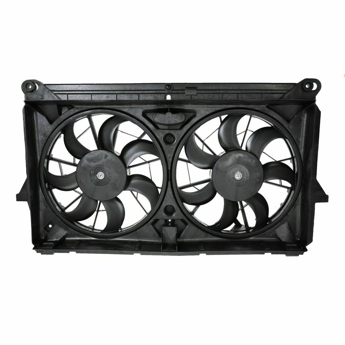 Radiator Cooling Dual Fan w/ Motors Blades for GMC Chevy Pickup Truck SUV