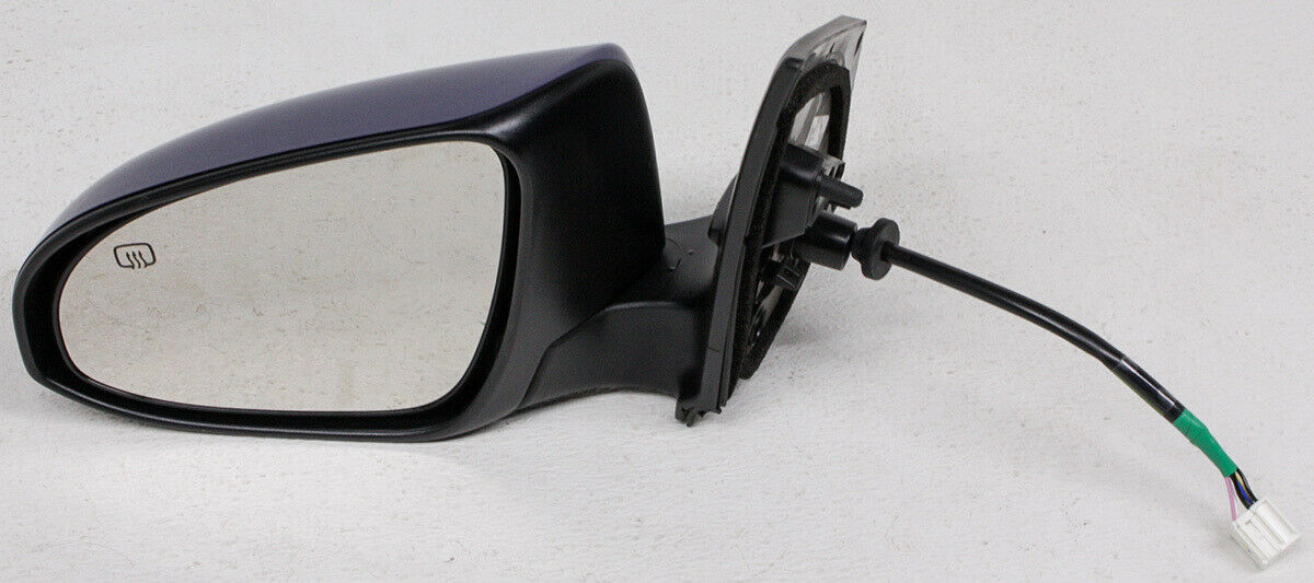 OEM Toyota Corolla Sedan Left Exterior Mirror Blue - Insignificant Scratches