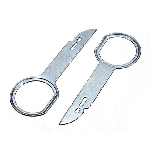 1 Pair Car Auto SUV Vehicle Radio Stereo Removal Release Tool Keys Accessories