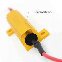 2pcs Car 9005 9006 LED Headlight Canbus Anti Flicker Resistor Canceller Decoder