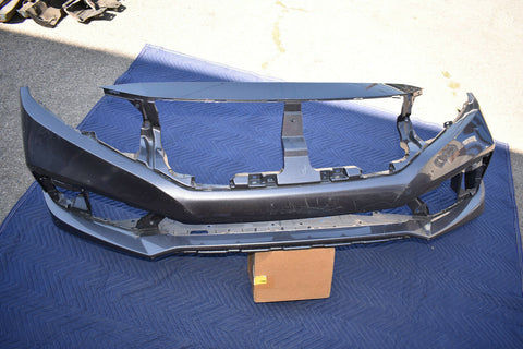 19-20 HONDA CIVIC SEDAN COUPE FRONT BUMPER COVER GENUINE FACTORY OEM GRAY