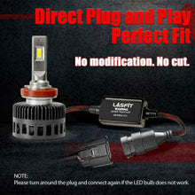 Brightest H11 LED Headllight Bulb for Honda Pilot 2006-2019 Low Beam Bulb 8000LM