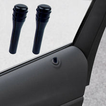 2pcs Car Truck Interior Door Lock Knob Pull Pin Aluminum Alloy Accessories Black