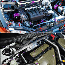 10pcs JDM Billet Aluminum Fender Bumper Washer Engine Bay Bolt Kits Multi-Colors