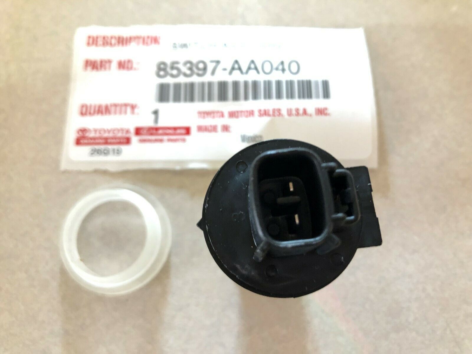 Toyota OEM Windshield Washer Fluid Level Sensor 85397-AA040