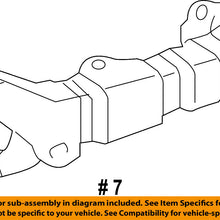 TOYOTA OEM 14-18 Corolla 1.8L-L4 Battery-Carrier Bracket 7441002210