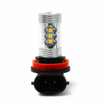 2x H9 H8 H11 Clear White LED High Beam Fog Light Bulbs Conversion Kit 6000K