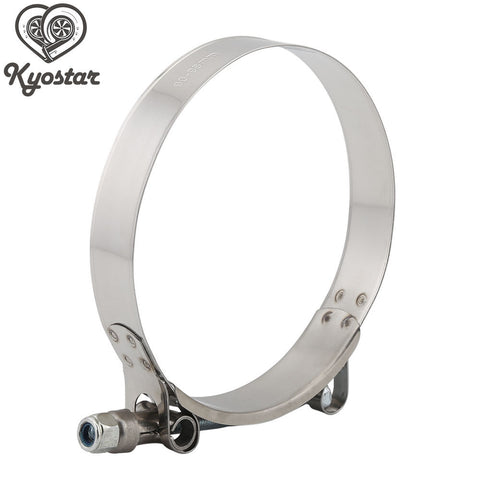 1PC 90mm - 98mm 301 Stainless Steel T-Bolt Clamp For 3.54
