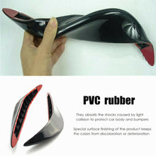 2x Accessories Moulding Rubber Car Body Trim Bumper Panel Protector Sticker