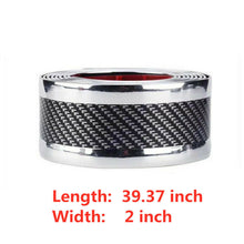 Carbon Fiber Car Scuff Plate Door Sill 4D Stickers Panel Protector Accessories