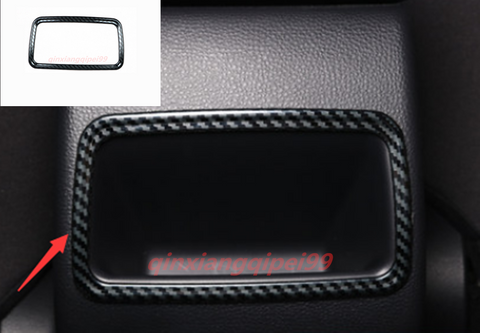 Carbon Fiber Inner Console Armrest Box Air Outlet For Toyota Corolla 2019-2020