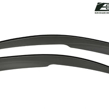 Mugen Style Smoke Tinted Side Vent Window Visors For 16-Up Honda Civic Hatchback