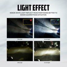 IRONWALLS H11 LED Headlight Bulbs Conversion Kit 2000W 300000LM 6000K Hi/Lo Beam