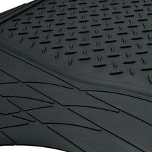 MotorTrend FlexTough Rubber Floor Mats & Cargo Set - Black - Heavy Duty BPA Free