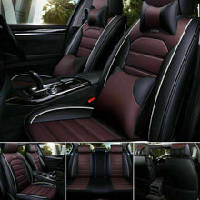 PU Leather Car Seat Covers 5-Sit Cushion Protector Universal Interior Accessoris