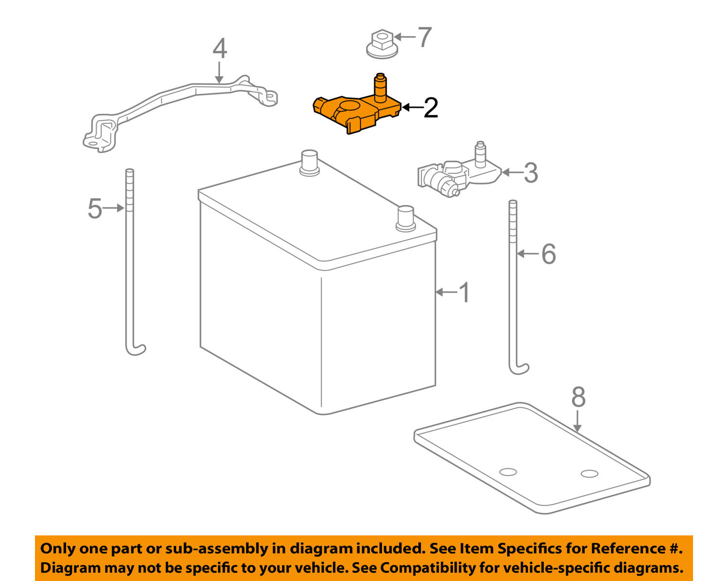 TOYOTA OEM-Battery Terminal-Positive 9098205061