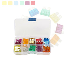 50Pcs Array Assorted Mixed Color Car Truck Medium Size Profile Blade Fuses Kit