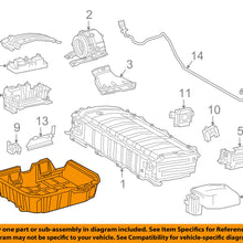 TOYOTA OEM 16-18 Prius 1.8L-L4 Battery-Carrier Tray Bracket 7440447030