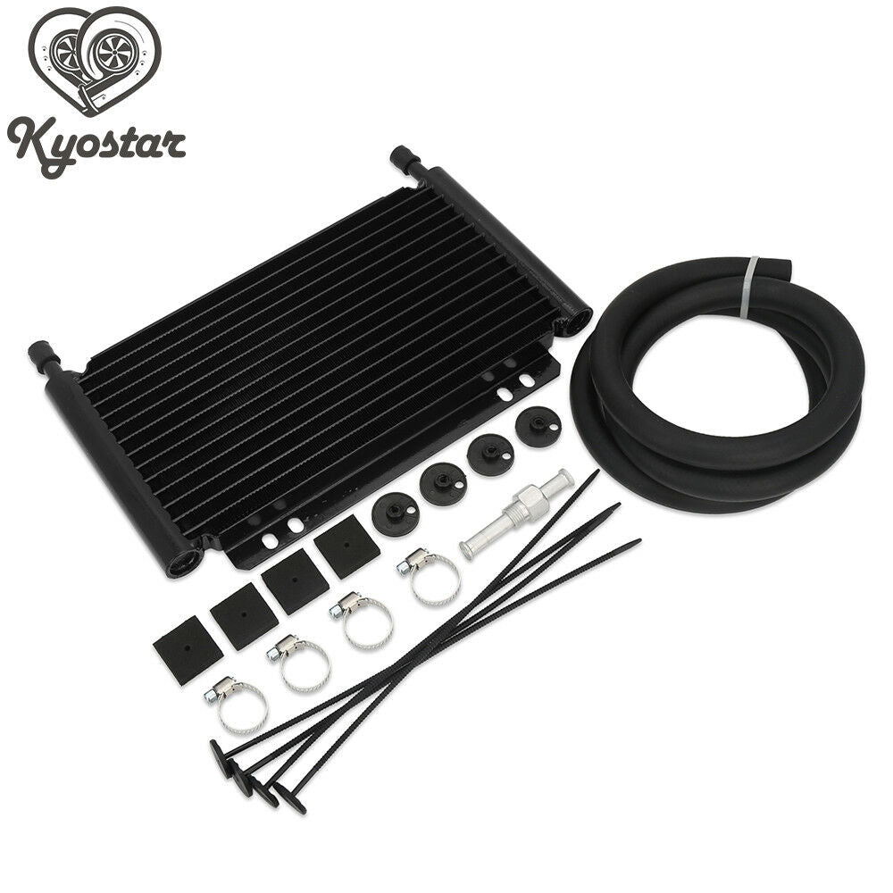 14 Row 8000 Type Plate & Pin Racing Engine Transmission Aluminum Oil Cooler New