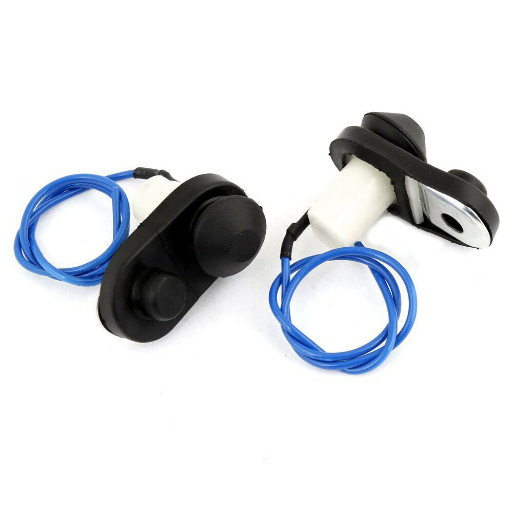 2x Car Auto Vehicle Interior Door Light Lamp Switch Push Buttons Plastic+Metal