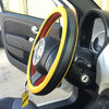 Yellow & Carbon Fiber Style Slip-On Steering Wheel Cover Tight Fit Sport 2019