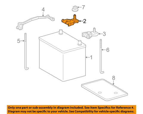TOYOTA OEM-Battery Terminal-Positive 9098205061