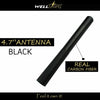 Easy Install Carbon Fiber 4.7'' Antenna, Designed for Optimized FM/AM Reception