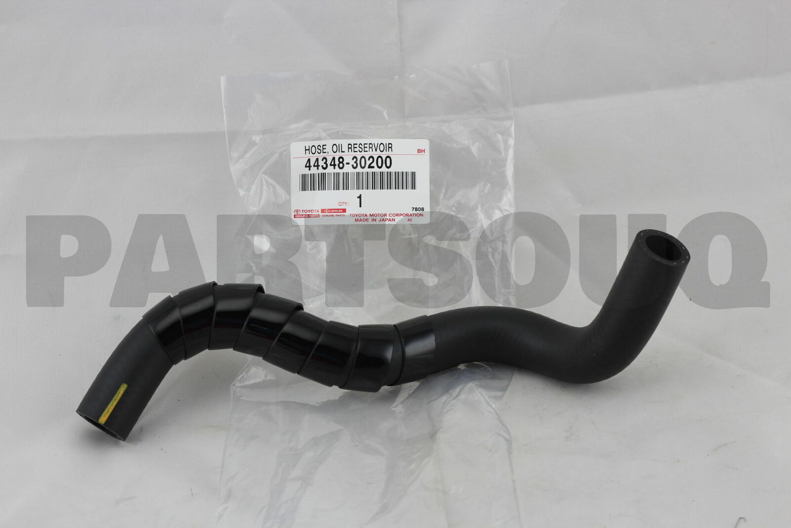 4434830200 Genuine Toyota HOSE, OIL RESERVOIR TO PUMP, NO.1 44348-30200