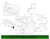 Genuine Toyota Under Cover Bolt 90119-A0451