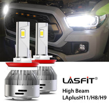 6x LED Headlight Fog Light Bulbs H11 Dual Color Fit for Toyota Tacoma 2016-2020