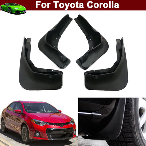 4pcs Car Mud Flaps Splash Guards Fender Mud Guards for Toyota Corolla 2014-2021