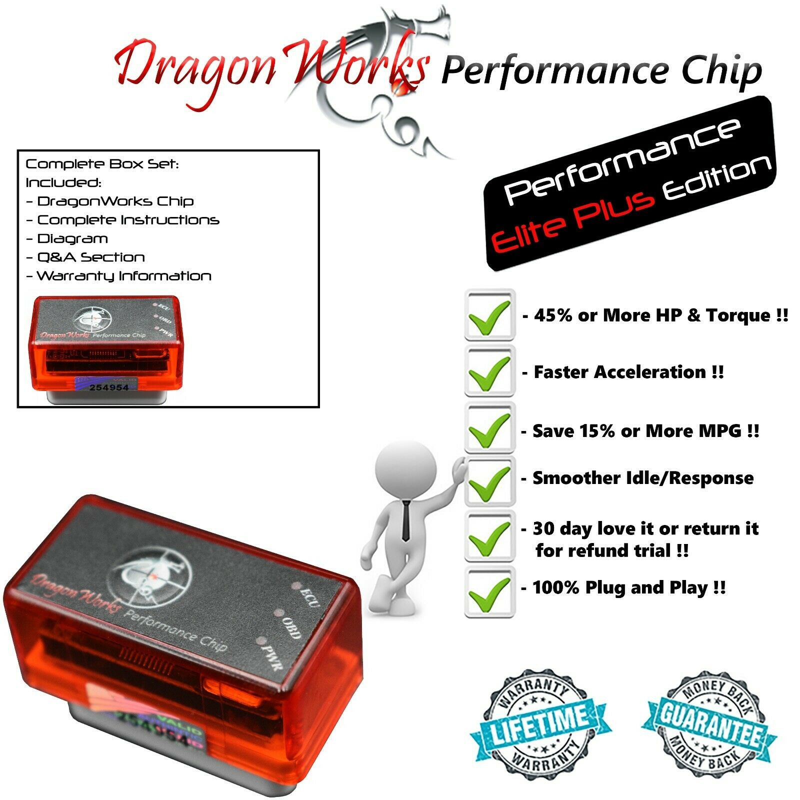 Fits 2008-2020 Nissan Rogue - Performance Tuner Chip & Power Tuning Programmer