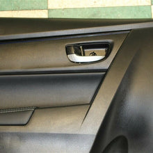 14-19 Corolla Black Left Rear Interior Door Trim Panel Back Driver Armrest OEM
