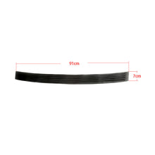 35" Car Tail Trunk Sill Plate Bumper Guard Protector Rubber Pad Cover Trim New