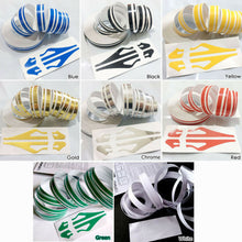 Striping Pin Stripe Steamline Double Line Tape 12mm Car Body Vinyl Decal Sticker
