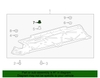 Genuine Toyota Under Cover Retainer 90467-A0029-A0