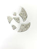 Alloy Crystal Diamond Steering Wheel Emblem Insert Filler For 09-20 Corolla Yari