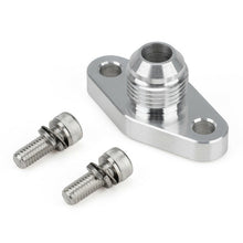 3Pcs Alumimum Alloy Turbo Oil Return Flange 8AN Fit For KKK K03 K04 T517Z T518Z