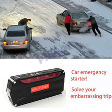 Portable 68800mAh Car Emergency Jumper Starter Battery Power Bank 4 USB Charger
