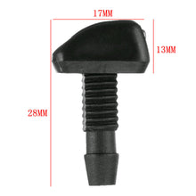 2x Car Windscreen Sprayer Washer Wiper Nozzle Water Jet Car Cleaning Accessories