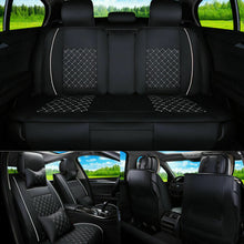 11x Fly5D Car Seat Cover Size L PU Leather Rear+Front Cushion 5 Seats All Season