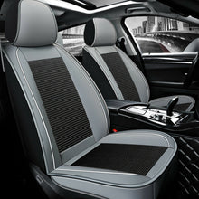 13pc Interior Leather Car Seat Cover Waterproof 5-Seats Truck SUV Set Protector