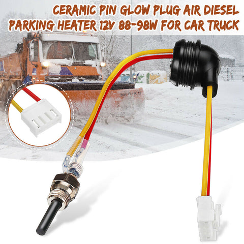 12V 88W-98W Ceramic Pin Glow Plug For Air Diesel Parking Heater For Car HOT