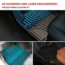 Floor Mats Liners TPE Fit 2014-2020 Nissan Rogue All-Weather Auto Carpet Black