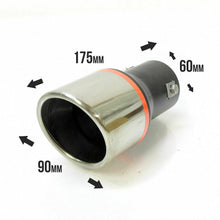 Exhaust Tip Trim Pipe For Toyota Corolla Auris Yaris Avensis RAV4 Land Cruiser
