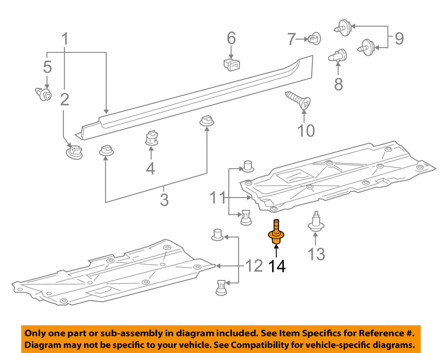 TOYOTA OEM-Headlamp Assembly Bolt 90109A0061