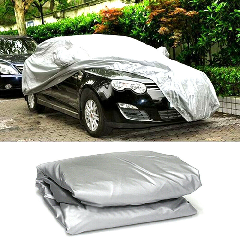 1x WaterProof Full Car Cover For SUV Truck Van In Outdoor Dust UV Ray Snow Rain