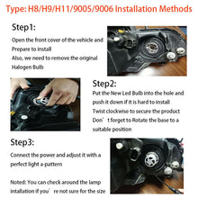 2x LC6 H11 LED Headlight Kit Low Beam Cree Bulbs 6000K Bright White Power Lights