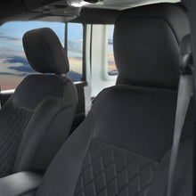Front Bucket Seat Covers Neosupreme Auto Car SUV Black w/ Free Gift
